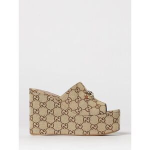 Gucci Heeled Sandal Woman Beige